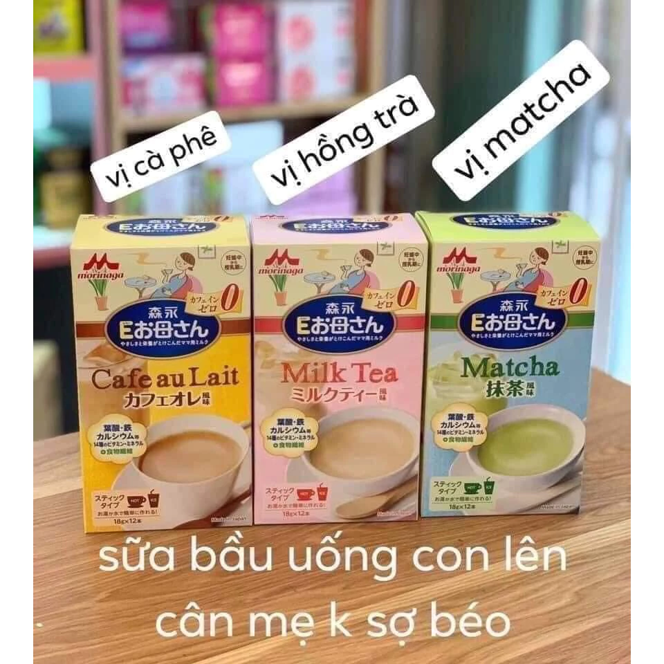 Sữa bầu Morinaga nội địa Nhật Bản, sữa cho mẹ bầu nội địa Nhật