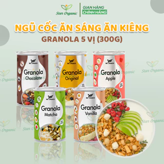 Ngũ Cốc Granola Ăn Kiêng Giảm Cân Vị Trái Cây Mix Sữa Chua Sấy Khô Befresco 300G - Granola Ngũ Cốc Bán Chạy Top 1