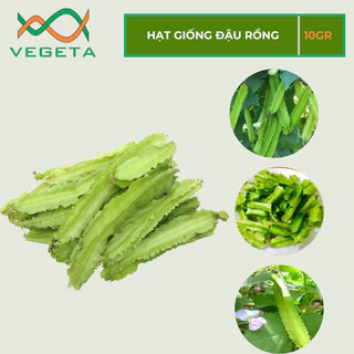 HẠT GIỐNG ĐẬU RỒNG 10gr - VEGETASHOP - HẠT GIỐNG NẢY MẦM TỐT, NĂNG SUẤT CAO