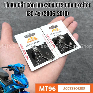 Lò Xo Cắt Côn (Kéo Côn) Inox 304 CTS Cho Exciter 135 4s (2006-2010), Ex 2010