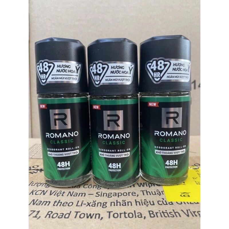 Lăn khử mùi Romano 50ml