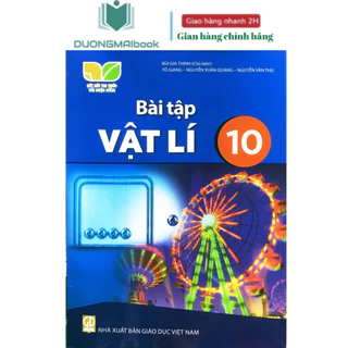 [Shop đi đơn trên 50K] Sách Bài tập Vật lí 10 - Kết nối tri thức (bán kèm 1 bút bi)