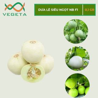 HẠT GIỐNG DƯA LÊ SIÊU NGỌT NHẬT BẢN 0.1gr - VEGETASHOP - HẠT GIỐNG NẢY MẦM TỐT, NĂNG SUẤT CAO