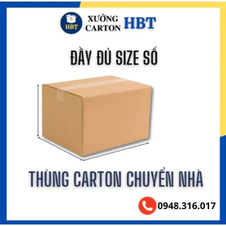 Thùng carton chuyển nhà size to 3 lớp, hộp giấy carton đóng hàng chuyển nhà giá rẻ