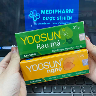 Yoosun Rau má ngừa rôm sảy, mẩn ngứa, hăm tã, muỗi đốt cho bé, kem ngừa sẹo mụn giảm thâm từ thảo dược