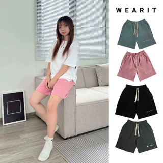 Quần short nữ WEARIT chất liệu dày dặn thoáng mát dễ phối đồ unisex nam nữ