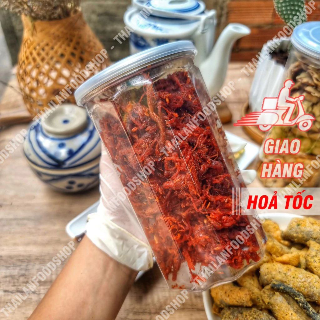 Khô Bò Sợi Lon 300Gram