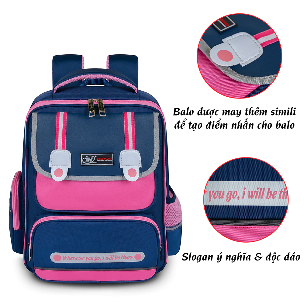 Balo học sinh TNBags Smart Pink TN.B 3112