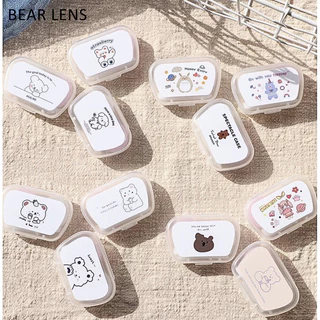 BEAR LENS Khay Gương Kèm Dụng Cụ Đeo Chuyên Dụng Dành Cho Lens - Kính Áp Tròng