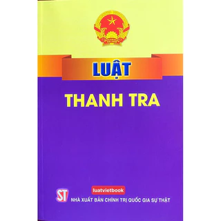 Sách- Luật Thanh Tra