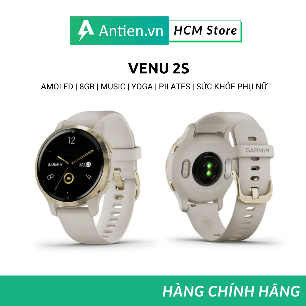 Đồng hồ thông minh Garmin Venu 2S Chính Hãng