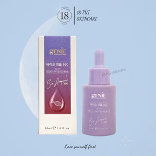 Tế Bào Gốc Dưỡng Trắng Da Mờ Thâm Nám Genie Bio Ampoule (30ml)