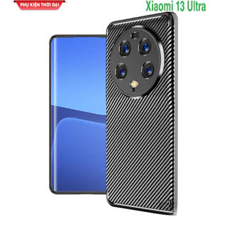 Ốp lưng Xiaomi 13 Ultra vân rằn ri hiệu Auto Focus nhựa sần chống bám bẩn cao cấp