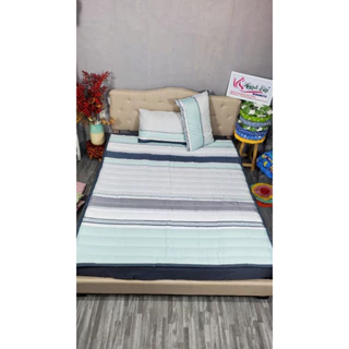 Nêm cuộn đa năng Tencel Standard Huỳnh Liên Bedsheets 1m6x2m êm ái, đa dụng, có lớp chống trơn cao cấp