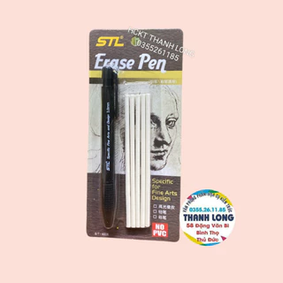 HCKT [THANH LONG] - Bộ bút gôm, bút tẩy chì chuyên dụng (có tặng kèm 5 ruột gôm)