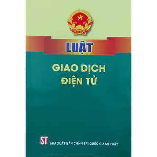 Sách - Luật Giao Dịch Điện Tử