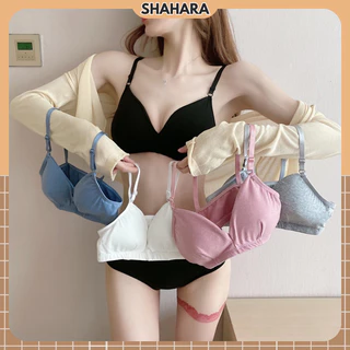 Áo ngực nữ cotton không gọng nữ xẻ ngực sexy 51