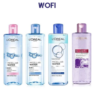 Nước tẩy trang 3in1 L’oreal Paris Micellar Water 400ml