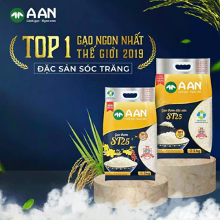 ST 25 Đặc Sản Gạo Sóc Trăng - Gạo Ngon Nhất Thế Giới Bao 5kg