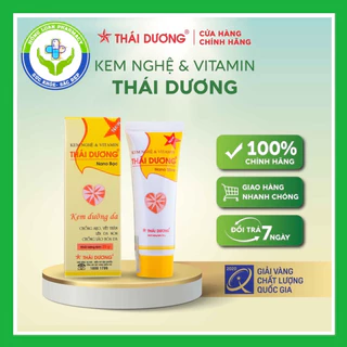 Kem Nghệ THÁI DƯƠNG Nano Bạc 20g - Giảm Thâm Mụn, Da Khô Nứt Nẻ