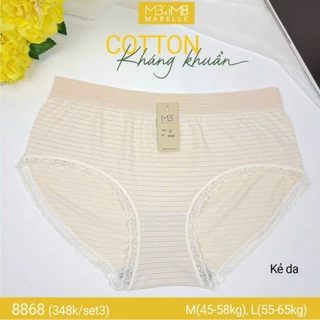 Quần lót nữ cotton kháng khuẩn 8868 chống tuột, chống hằn