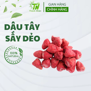 Dâu Tây Sấy Dẻo 100% Không Đường Chua Chua Ngọt Ngọt 500g Shop Thanh Nhàn