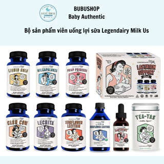 VIÊN LỢI SỮA organic LEGENDAIRY MILK - HỘP 60 VIÊN