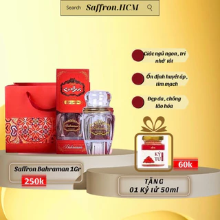 Nhụy hoa nghệ tây Saffron Bahraman 1Gr