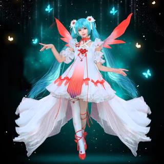 [ORDER] Trang phục COSPLAY Hatsune Miku ver Garden of Eden Angel