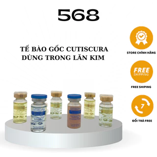 Tế Bào Gốc Cutiscura 10ml Trắng Da Mụn Nám Sẹo Tế Bào Gốc Chuyên Dụng Cho Spa Thẩm Mỹ Viện