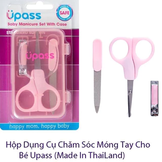 Hộp 3 dụng cụ cắt móng tay cho bé hãng Upass - Bimart