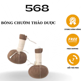 Bóng Chờm Thảo Dược. Massage Toàn Thân Nậm Chờm Nóng Dùng Cho Gia Đình Spa Dưỡng Sinh