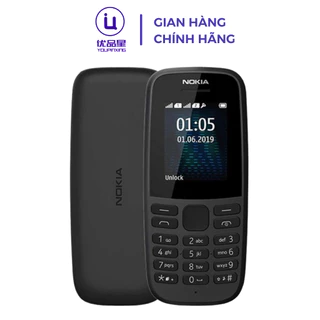 Điện thoại Nokia 105(2019) bản 2 xim  Chính Hãng - Sóng Khỏe - Pin Khủng FULL PHỤ KIỆN