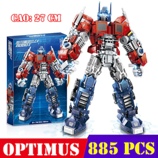 885 CHI TIẾT - HÀNG CHUẨN - BỘ ĐỒ CHƠI XẾP HÌNH Mô Hình ROBOT Transformer OPTIMUS - Lắp Ráp Robot Người Máy Biến Hình