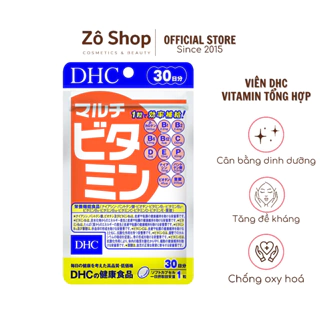 Viên uống vitamin tổng hợp DHC Multi Vitamin 30 ngày