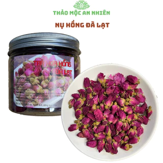 Nụ hồng Đà Lạt sấy khô, nụ to, đẹp(Hộp 50gram)