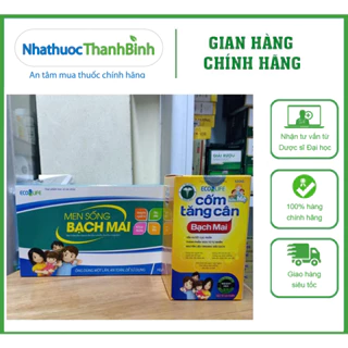 Cốm tăng cân- Men sống Bạch mai hỗ trợ tiêu hóa(Bác sĩ khuyên dùng-có tại Nhà Thuốc)