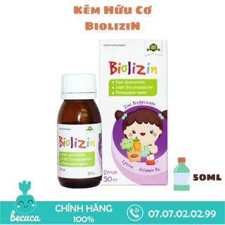 Kẽm hữu cơ Biolizin Aplicaps by clover 50ml 1 lọ tiêu chuẩn Châu Âu