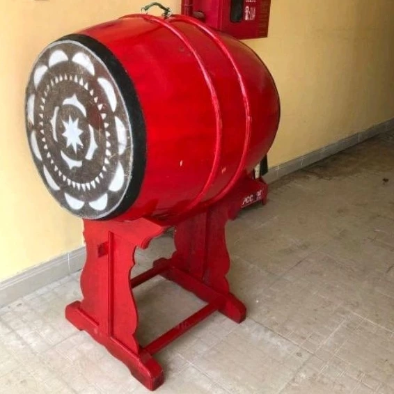 Trống gỗ đường kính mặt 52 x cao 65 cm ⚡LOẠI XỊN⚡ Trống trường học, trống chùa, trống lễ hội gỗ cao cấp