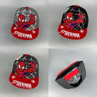 [ 3-8 TUỔI ] MŨ HIPHOP SPIDERMAN CHO TRẺ EM - NÓN SNAPBACK SIÊU NHÂN NHỆN CHO BÉ TRAI