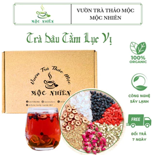 Trà Dâu Tằm Lục Vị Mộc Nhiên đẹp da, giảm mụn, trẻ hóa da, thanh nhiệt giải độc, giảm stress, điều hoà kinh nguyệt