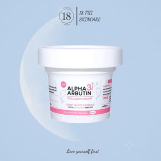 KEM DƯỠNG TRẮNG DA BODY ALPHA ARBUTIN COLLAGEN CREAM 3PLUS+ 100g