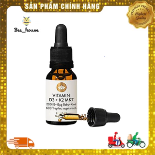 Vitamin D3K2 Mk7 Sunday Natural 20ml Đức ( DẠNG GIỌT) - BEEHOUSE