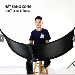 HẮT SÁNG CONG 100CM HỖ TRỢ CHỤP CHÂN DUNG CHUYÊN NGHIỆP(CHÍNH HÃNG) PHOTOFUL