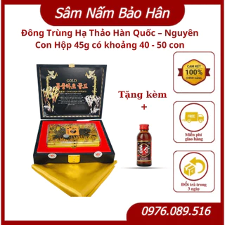 Đông Trùng Hạ Thảo Hàn Quốc – Nguyên Con [ Hàng Mới Về ]