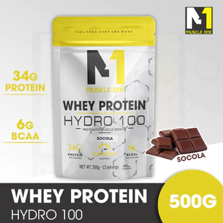 Sữa Tăng Cơ Whey Protein Hydro 100 Muscle One - Túi 500g - Hấp Thụ Siêu Nhanh -Chính Hãng (Free Ship)