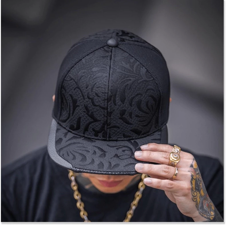 (VIDEO) Nón kết, mũ lưỡi trai HIPHOP SNAPBACK HOA VĂN siêu ngầu thời trang (Ảnh Thật)