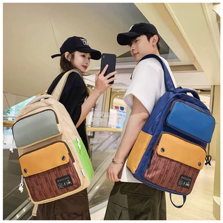 Balo đi học nam nữ ulzzang thời trang Hàn Quốc, cặp sách unisex đẹp đựng laptop hàng cao cấp, túi học sinh 2023