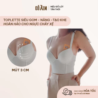 Áo Nâng Ngực Nữ Bản To CÔ 7 KIM Mút Dày 3cm Gom Nâng Tạo Khe Tự Nhiên Không Bị Bửa Quả Phù Hợp Với Vòng 1 Chảy Xệ - MN