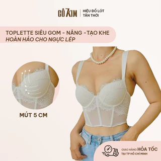 Áo Nâng Ngực Nữ Bản To CÔ 7 KIM, Có Gọng Mút 5cm Nâng Đẩy Tạo Khe Ngực Tròn Đầy Phù Hợp Cho Ngực Lép Cup A - PLL